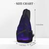 YQxwJL Purple Starry Sky Print Sling Backpack, Sling Bag, Crossbody Chest Bag Daypack, for Hiking Travel view 3