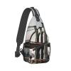 YQxwJL Brooklyn Bridge s Print Sling Backpack, Sling Bag, Crossbody Chest Bag Daypack, for Hiking Travel view 2