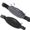 ANRAM Running fanny pack Multifunctional waterproof reflective outdoor sports fanny pack (fluorescent black), Small view 3