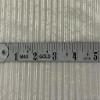 100% Silk Organza Banana Stripes SEMI Sheer Silver Stripe Color 44" Wide [15529] view 2
