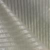 100% Silk Organza Banana Stripes SEMI Sheer Silver Stripe Color 44" Wide [15529] view 3