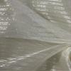 100% Silk Organza Banana Stripes SEMI Sheer Silver Stripe Color 44" Wide [15529] view 4