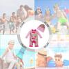 upandfast Baby Girl Swimsuit Baby Girls' Swimwear Baby Bathing Suit Swimsuit for Infant/Toddler Girl Baby uv Protection Clothing (Pink Flower, 24-36 Months) view 2
