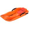 34.3 Inch Heavy Duty Plastic Winter Saucer Snow Sled with Pull Rope and 2 Handles, Anti-Slip Seat, Snow Toys for Family Holiday Winter Activity view 1