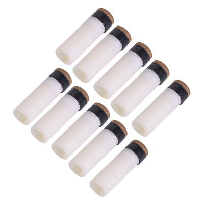 10pcs Snooker Pool Pole Tip Billiards Rod Stick Replacement Parts Repair Tool Supplies Accessories Pool Tips Tip 10mm Replacement 10 Mm Repair Kit 10pcs Billiards Pole Gong