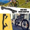Acouto Disc Brake Mount Caliper Adapter A F203 for Mountain 180mm Disc Brake Adapter 160 to 203 Post Mount 203mm Adaptor Caliper 160mm 185 Rotor Front view 4