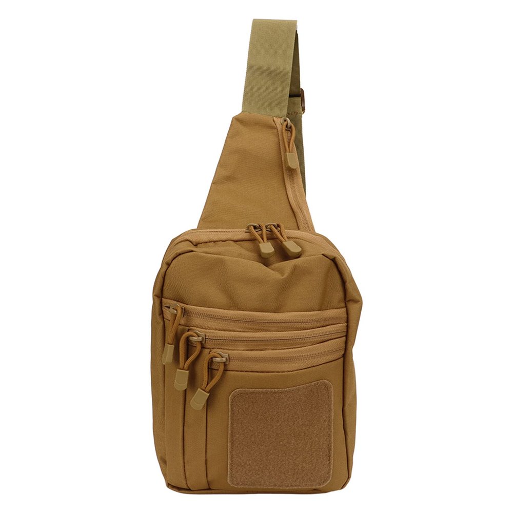 Vomeko Military Chest Bag,Travel Sling Backpack,Waterproof,Suitable for cycling, traveling, and mountaineering(Khaki color)