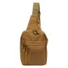 Vomeko Military Chest Bag,Travel Sling Backpack,Waterproof,Suitable for cycling, traveling, and mountaineering(Khaki color) view 1
