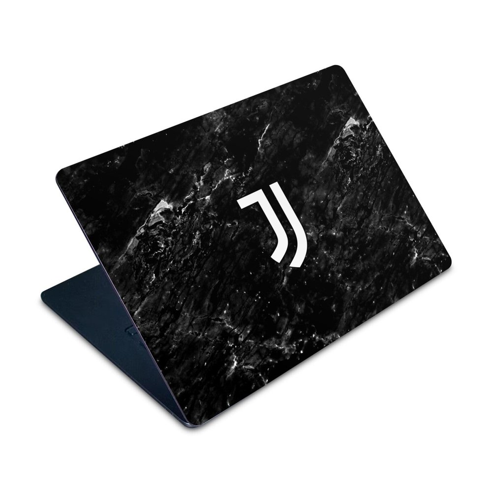Head Case Designs Officially Licensed Juventus Football Club Black Marble Art Vinyl Sticker Skin Decal Cover Compatible with Apple MacBook Air 15" M2 2023