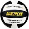 RUN2PEAK Heavy Weight Volleyball Setter Training Ball Official Size 5 Volleyballs PU Practice Volley Balls for Indoor Rebounder Equipment Setters Weighted Volleyball Setting Trainer view 1