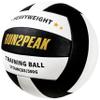 RUN2PEAK Heavy Weight Volleyball Setter Training Ball Official Size 5 Volleyballs PU Practice Volley Balls for Indoor Rebounder Equipment Setters Weighted Volleyball Setting Trainer view 2