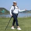 addigi Long Sleeve Workout Tops for Women UPF 50+ Sun Shirt Athletic Running Hiking Shirts UV Protection Outdoor Cooling Clothing White Medium view 3