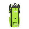 AOLEBA Arborist Rope Storage Bag Tree Climbing Rock Rope Bucket Backpack Rope Storage Bag Large Capacity 1680D Thicken Nylon Material with Hand Straps, Side Pockets - Neon Green view 1