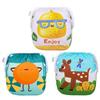 ALVA 3-Pack Reusable Swim Diapers (Small, 10-19 lbs) - Adjustable, Waterproof, Unisex Incontinence Protector for Baby Boys & Girls - Eco-Friendly, Fashionable Design view 1