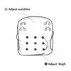 ALVA 3-Pack Reusable Swim Diapers (Small, 10-19 lbs) - Adjustable, Waterproof, Unisex Incontinence Protector for Baby Boys & Girls - Eco-Friendly, Fashionable Design view 3