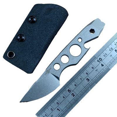 TWO SUN TS238 Multifunctional Fixed Knife D2 Blade EDC with Kydex Sheath