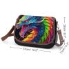 KUYT Colorful Dragon Crossbody Shoulder Messenger Women Bag Pu Leather Office Work Business for Handbag Crossbody Bag view 2