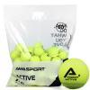 AMA SPORT Active Tennis Balls - Extra Duty Felt Pressureless Tennis Balls, 60 Balls view 1