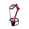 JOCKMAIL Mens Harness with Jockstrap Bodysuit Sexy Mens Shoulder Straps G-String Thong Shoulder Strap Fitness One-piecs (Large,Rose) view 3
