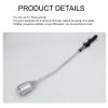 XHTLLO Golf Swing Trainer, Steel Chromic Plated Swing Speed Training System, Portable Golf Swing Trainer Warm-Up Stick, for Right Hand Golfer view 2