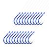 AMHDV Tiny Fishing Hooks with Line, Small Fishing Hook and Leader (Pack of 20) (Blue, 8# (4.4-8.8lb)) view 1