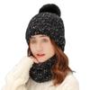 Winter Women's Hat Scarf Set Hat Scarf For Women Girls Warm Beanies Hat For Girls Scarf Winter Hats view 2