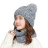 Winter Women's Hat Scarf Set Hat Scarf For Women Girls Warm Beanies Hat For Girls Scarf Winter Hats view 4