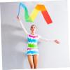 BESPORTBLE Dancing Streamer Boys and Girls Gymnastics Party Dance Accessories Girls Portable Gymnastics Ribbons view 4