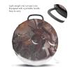 UPQRSG 5 Gallon Bucket Seat, Swivel Seat Foam Cushion Bucket Seat Lid, Portable Round Waterproof Bucket Cover Cushion for Fishing, Baseball, Gardening and Camping view 2