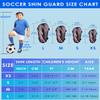 BROTOU Shin Guards Soccer Kids 4-16, Youth Soccer Shin Guards, Adjustable Straps Shin Pads Protection Equipment with Ankle and Leg Calf Protection (XS, Black&Pink) view 4