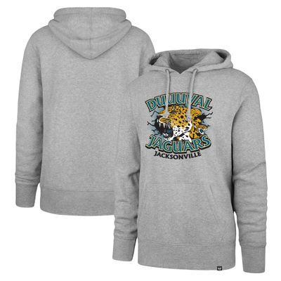 47 Men's Gray Jacksonville Jaguars DUUUVAL Regional Headline Pullover Hoodie