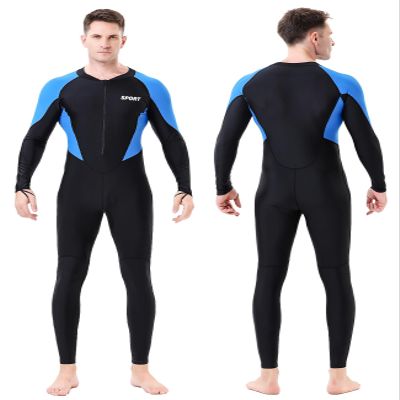 REALON Diving Skin Suit for Women Men, Full Body Scuba Dive Swimming Thin Swimsuit, One Piece UV Protection Quick Dry Rash Guard Swimwear Surfing Snorkel Kayak Water Sport