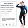 REALON Diving Skin Suit for Women Men, Full Body Scuba Dive Swimming Thin Swimsuit, One Piece UV Protection Quick Dry Rash Guard Swimwear Surfing Snorkel Kayak Water Sport view 4