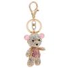 MUNEFE Lovely Bear Key, Decorative Key Chain, Teddy Bear Keychain, Suitable for Purse Charm Handbag Bag Decoration view 1