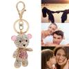 MUNEFE Lovely Bear Key, Decorative Key Chain, Teddy Bear Keychain, Suitable for Purse Charm Handbag Bag Decoration view 4