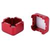Acouto Aluminum Portable Mini Tip Chalk Holder Billiard Pool Chalks C Er Case 3x3 Hard Carrying Case Stick Magnetic Master Chalk Holder Pool 2x2 Mezz Cover Circle Snook (Red) view 2