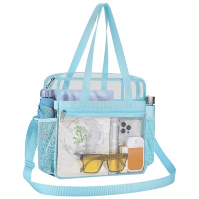 USPECLARE Clear Tote Bag for Stadium Events 12612 Stadium Approved