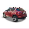 acpar Compatible with Nissan Juke (F15) 2010-2019 ACE-4 Car Roof Rack Cross Bar Grey Aluminium 2 Bars view 3