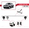 acpar Compatible with Nissan Juke (F15) 2010-2019 ACE-4 Car Roof Rack Cross Bar Grey Aluminium 2 Bars view 4