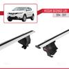 acpar Compatible with Nissan Qashqai 2 (J11) Pre-Facelift 2014-2017 ACE-4 Car Roof Rack Cross Bar Grey Aluminium 2 Bars view 4