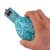 HAEST Wizzball Hand Whistle for Sports | Push Mechanism, Granular Design | Durable, Hygienic Referee Whistle for Coaches | Ideal for Sports Classes, Training | Easy Handling | Turquoise view 3