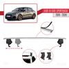 acpar Compatible with A1 (GB) Sportback 2019-2025 ACE-4 Car Roof Rack Cross Bar Grey Aluminium 2 Bars view 3