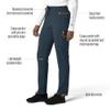 Carhartt Force Cross-Flex Women's Straight Leg Cargo Scrub Pant - Navy, 2X view 2