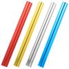 Happyyami 4pcs Track and Field Outdoor Sports Sticks Sticks for Relay Races Field Race Outdoor Tools Lightweight Relay Sticks Racing Car Child Sporting Goods Aluminum Alloy view 1