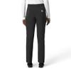Carhartt Force Cross-Flex Women's Straight Leg Cargo Scrub Pant - Black, 3X Tall view 3