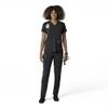 Carhartt Force Cross-Flex Women's Straight Leg Cargo Scrub Pant - Black, 3X Tall view 4