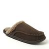 Dearfoams Mens Matthew Moc Toe Scuff, Coffee, M view 2