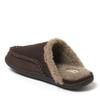 Dearfoams Mens Matthew Moc Toe Scuff, Coffee, M view 3