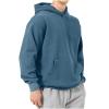 Mens Fashion Hoodies Oversized Sweatshirts Casual Long Sleeve Pullover Tops Drawstring Lightweight Shirts with Pocket view 1