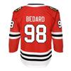 NHL Premier - Chicago Blackhawks - Connor Bedard Hockey Player Jersey - Youth (S/M) Red view 3